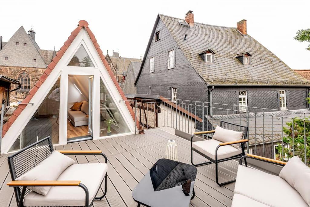 Himmlische Altstadt-Maisonette Marburg Exterior photo